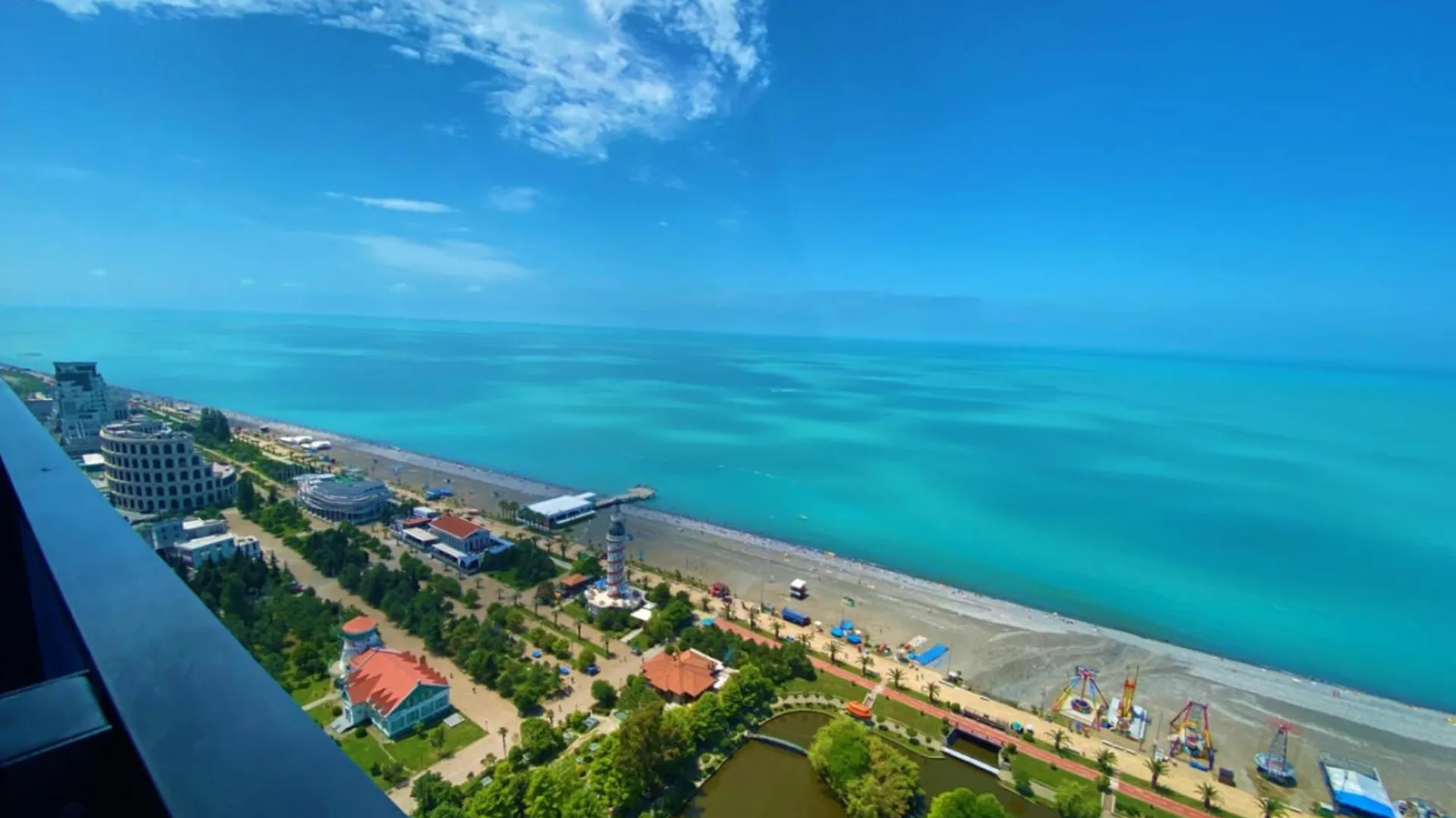 Glamorous Sea View Aparthotel In Orbi City 바투미