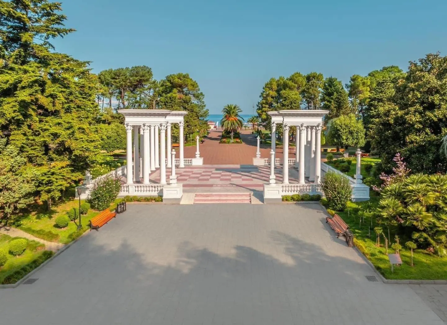 Glamorous Sea View Aparthotel In Orbi City 바투미